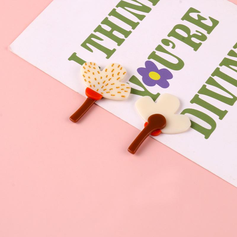 Acrylic Flower & Butterfly DIY Jewelry and Accessories: Earrings, Hairpins, Phone Case Patches.