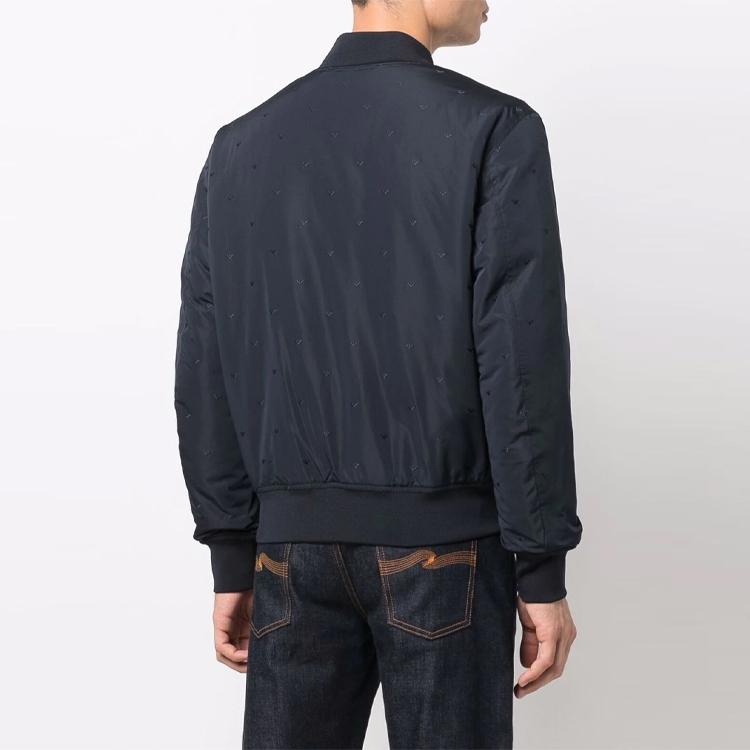 EMPORIO ARMANI Puffer Jacket Men's Navy Blue 6K1B96-1NPEZ-09F3