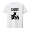 Screen Punk Rock Kortatu T-Shirt Stern Band Design vintage gewaschenes Oberteil für den Alltag grafisch Streetwear Designer Kleidung