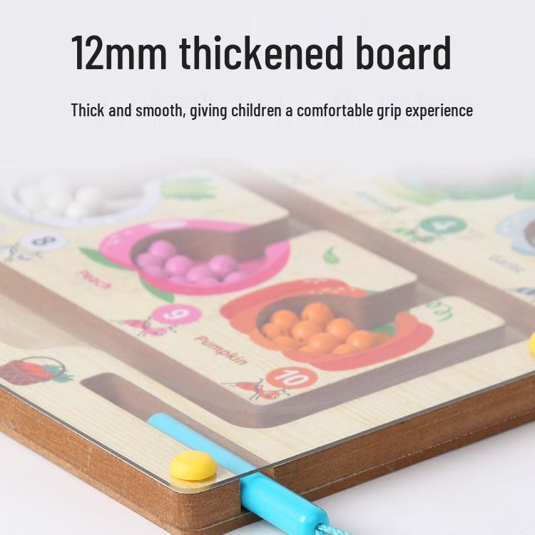 Magnetisches Lernspielbrett für Kinder zur Farbsortierung