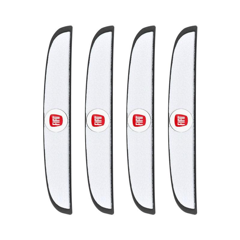 4 Pezzi Striscia Anti-Collisione per Portiera Auto Adesivo Protettivo per Specchietto Retrovisore per Fiat Abbas 500 Punto 124 125 500 Bravo Stilo Panda Abarth Tipo Viaggio