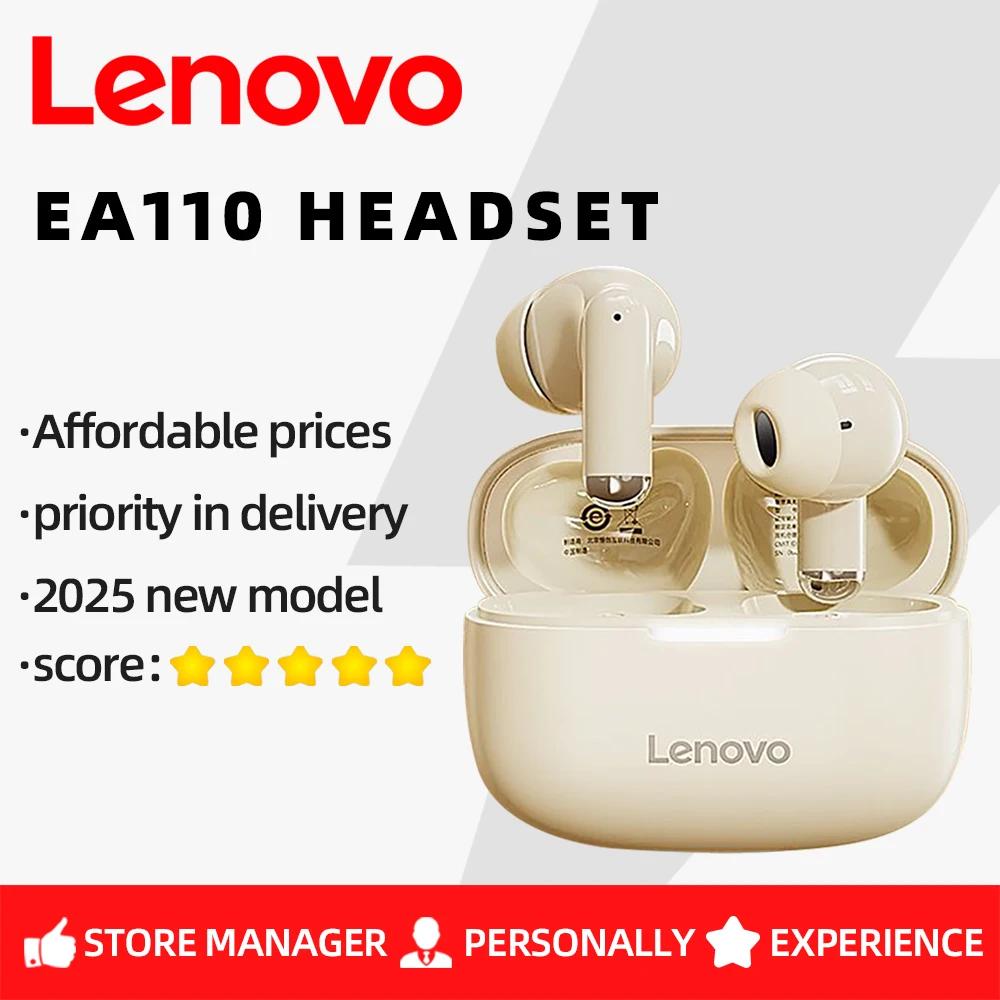 Lenovo EA110 Bezdrátová sluchátka TWS 5.4 Bluetooth Sluchátko Hudba Hra Potlačení hluku Špunt Sportovní Vodotěsná náhlavní souprava Podpora Android ISO HarmonyOS