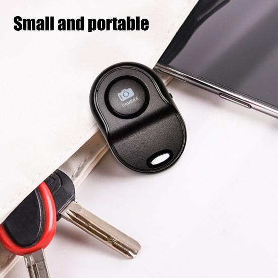 Mini Bluetooth-compatible Remote Distance One Button Control Long Wireless Controller Self-timer Camera Stick