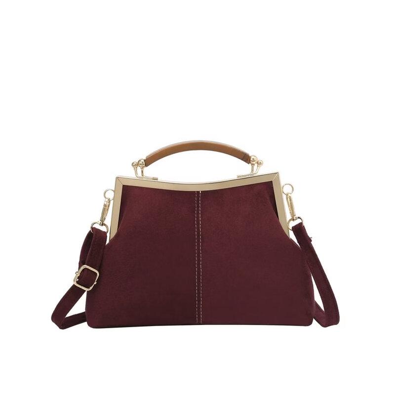 OGAR Contrast Patchwork Shell Crossbody Bag Medium Handbag