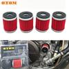 OTOM 2 Stück Motorrad Hochleistungs Power-Sport Patronen-Ölfilter für SUZUKI RMZ 250 450 RMZ250 2004-2018 RMZ450 2005-2018