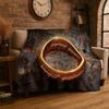 Classic L-Lord of The Rings H-Hobbit Flannel Blanket Soft Warm Throw Blanket for Bedroom Living Room Bed Travel Camping Picnic