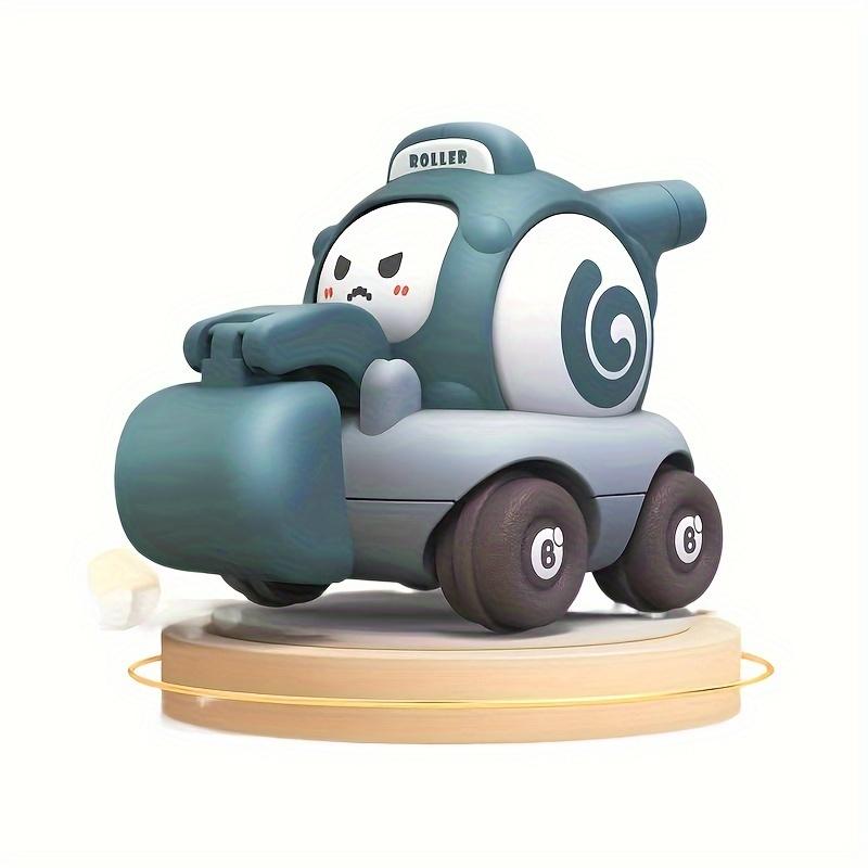 Interactive Cartoon Inertia Car Toy, Durable Plastic Construction, with Face Changing Whistle Function, for Birthday, Halloween,Christmas,Thanksgiving