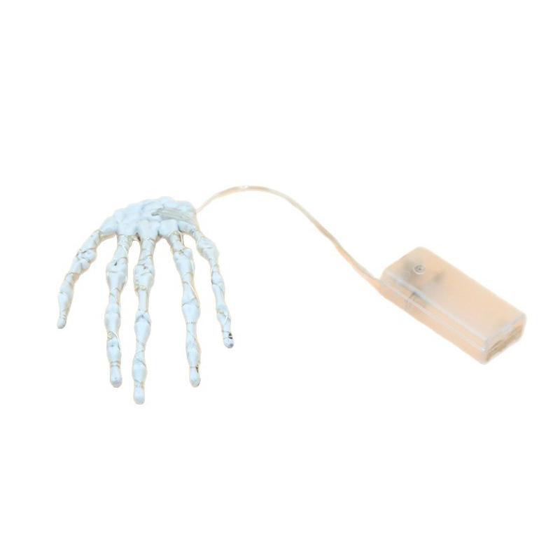 Halloween LED Decorative Lights Skeleton Hand Ghost Claw Ghost Festival Copper Wire Light String Horror Atmosphere Light