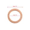 M63K-Oil Drain Screw Washer Screw Plug Gasket 007603-014106 For Mercedes-Benz 007603014106 Car Seal
