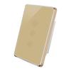 2023 New Luxury  Tempered Glass Aluminum Frame Tuya WiFi Smart Switch Zigbee Smart Light Wall Switch