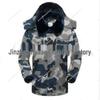 Winter Durable Camouflage Hooded Cotton Overcoat - Mid-Length, Cold-Proof, Wear-Resistant Military Jacket for Training