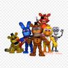 Five Nights At Freddys Five Nights At Freddy's 2 Five Nights At Fred Iron-on Transfers For Clothing T-Shirt Bag Heat Transfer Stickers Iron On Patches