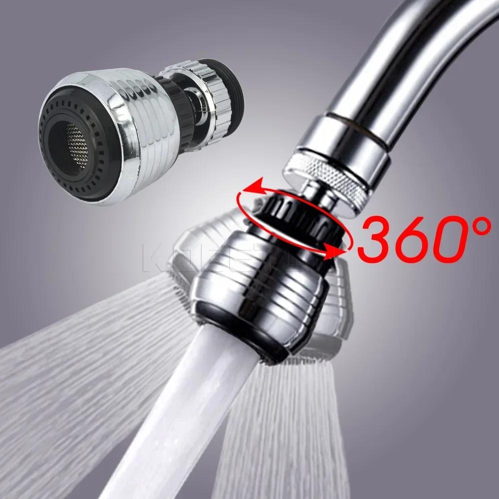 360 Degree Rotate Faucet Nozzle Faucet Aerator Kitchen Sprayer Head Water Saving Taps Applications For Kitchen Shower Faucet