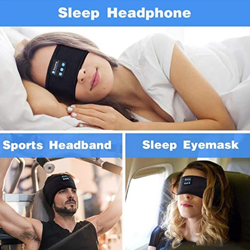 Hairband Bluetooth Headset Elastic Sleep Eyemask Accessories Sleep Headphone