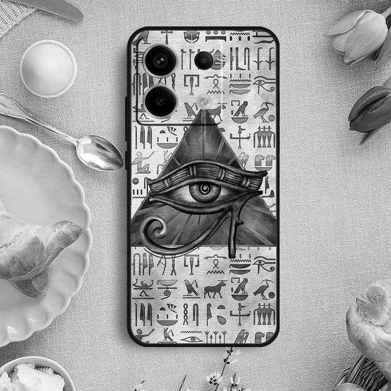 Eye of Horus Egypt Case For Xiaomi Redmi Note 13 Pro Note 12 11 9 10 Pro 10S 11S 12S Redmi 13C 10C 12C Cover