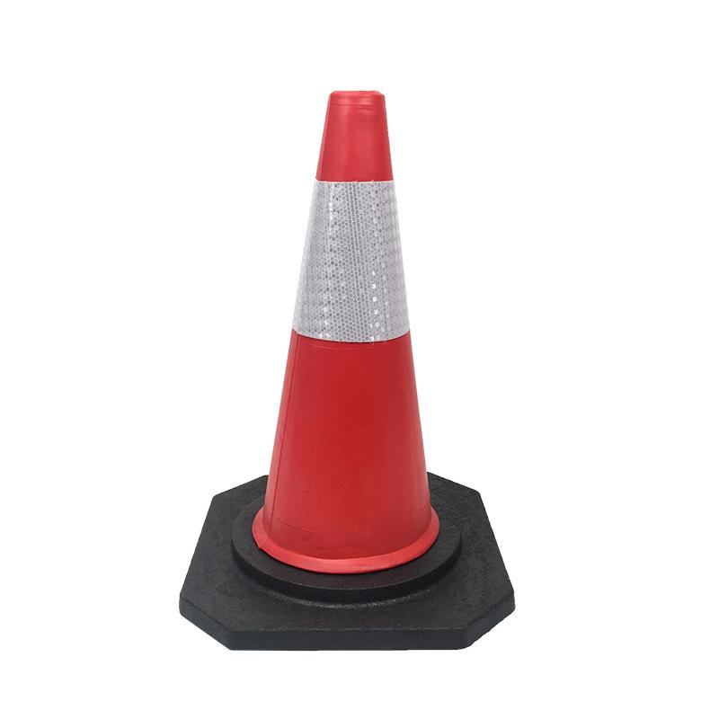 Rubber Traffic Safety Cone for Road Maintenance and Underground Parking Warning