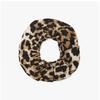 Ganni A5993 943 Leopard Print Scrunch Headband