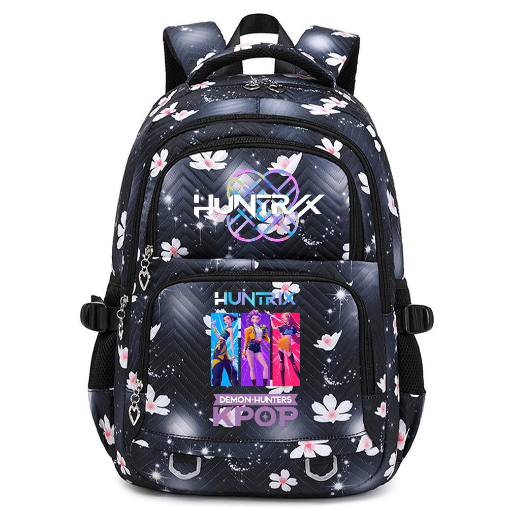Anime K-Pop Printed Backpack Student Teenager for Boy Girl Schoolbag Bookbag Kid Gift Women Large Capacity Travel Bag Mochila Escolar Rucksack