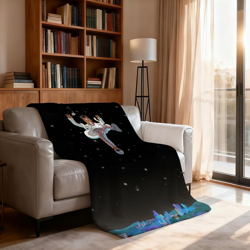 Interesante Manta de Dibujos Animados B BoJack H HorsemanS Para Manta Suave para Picnic Cama Sofá Hogar Dormitorio Acogedora Cálida Cómoda