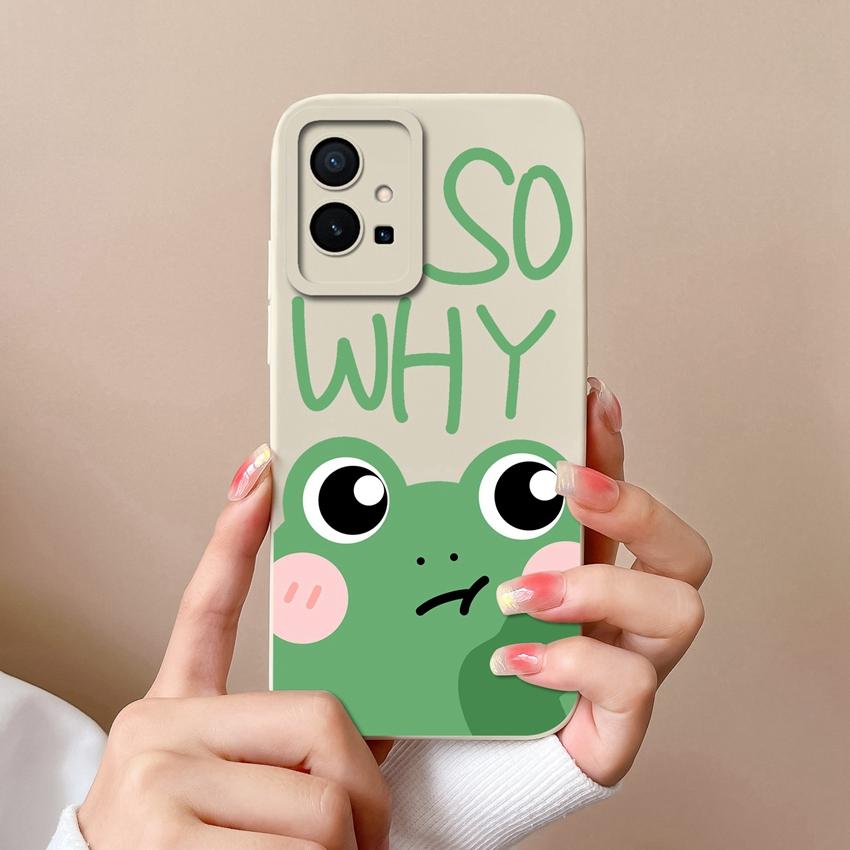 For Vivo Y55 Y56 Y70 Y72t Y73 Y74 Y75 Y77 Y81 Y85 Fashion Liquid Silicone Phone Case Lovely Cat Pattern Anti Drop Full Protective Cover For Vivo Shell