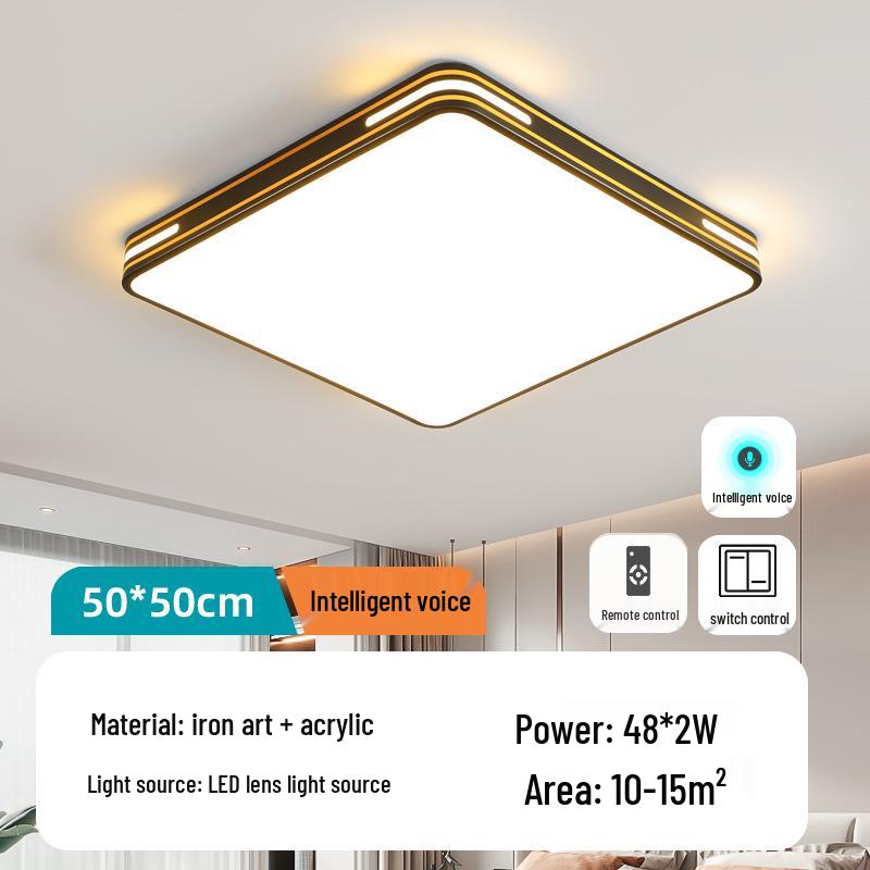 2025 Modern Minimalist LED Ceiling Light for Bedroom, Living Room, and Hall