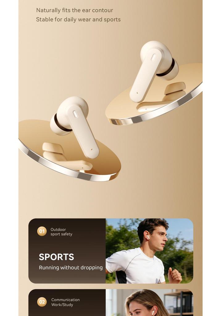 New Flip Cover Mirror Display TWS In-Ear Wireless Bluetooth Earbuds with Long Battery Life & High Sound Quality