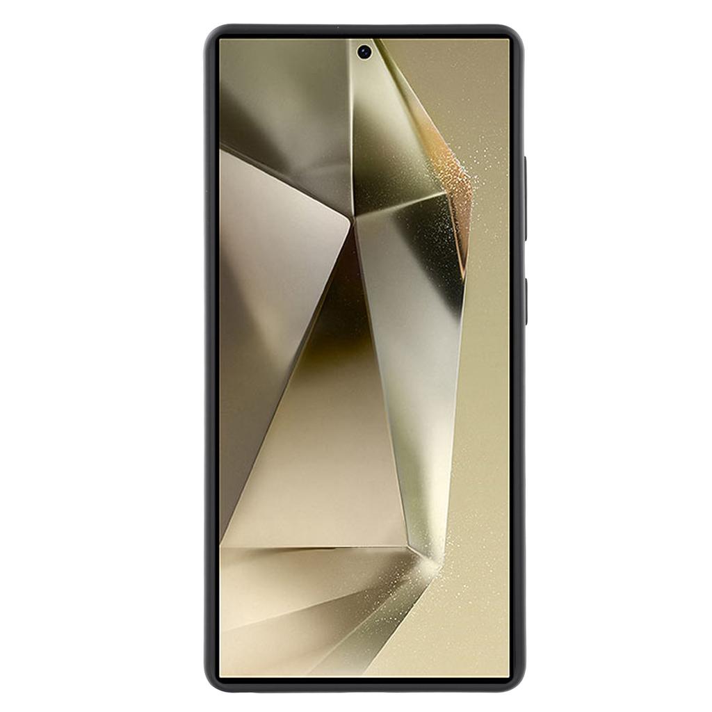 For Samsung Galaxy S25 Ultra Magnetic Case Kickstand TPU + PC Phone Cover Carbon Fiber Texture