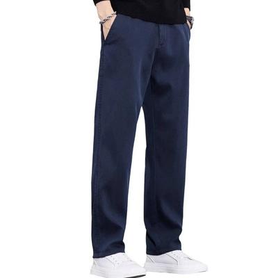 Casual Pants Men New Autumn Winter Style Straight Loose Light Business High Versatile Long Pants