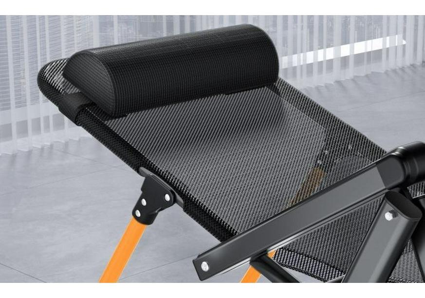 Foldable Office Recliner Chair - Thickened Design for Sitting, Lying, and Napping at Home or Office.
