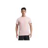 Li-Ning Solid Color Quick-Dry Breathable Lightweight Sports Training Short Sleeve T-Shirt Men Tops Cherry-Blossom-Pink ATSP309-4