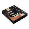 Fender Custom Shop '69 SSS Pre-Wired Strat Pickguard Black 11 Hole