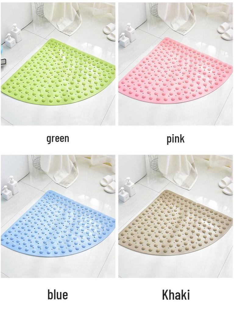 Sector Non-Slip Bathroom Shower Mat with Suction Cups