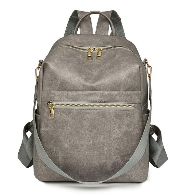 New One-pack Multi-purpose Backpack Casual Simple Hand Shoulder Bag Fashionable Three-dimensional Casual Women's Bag