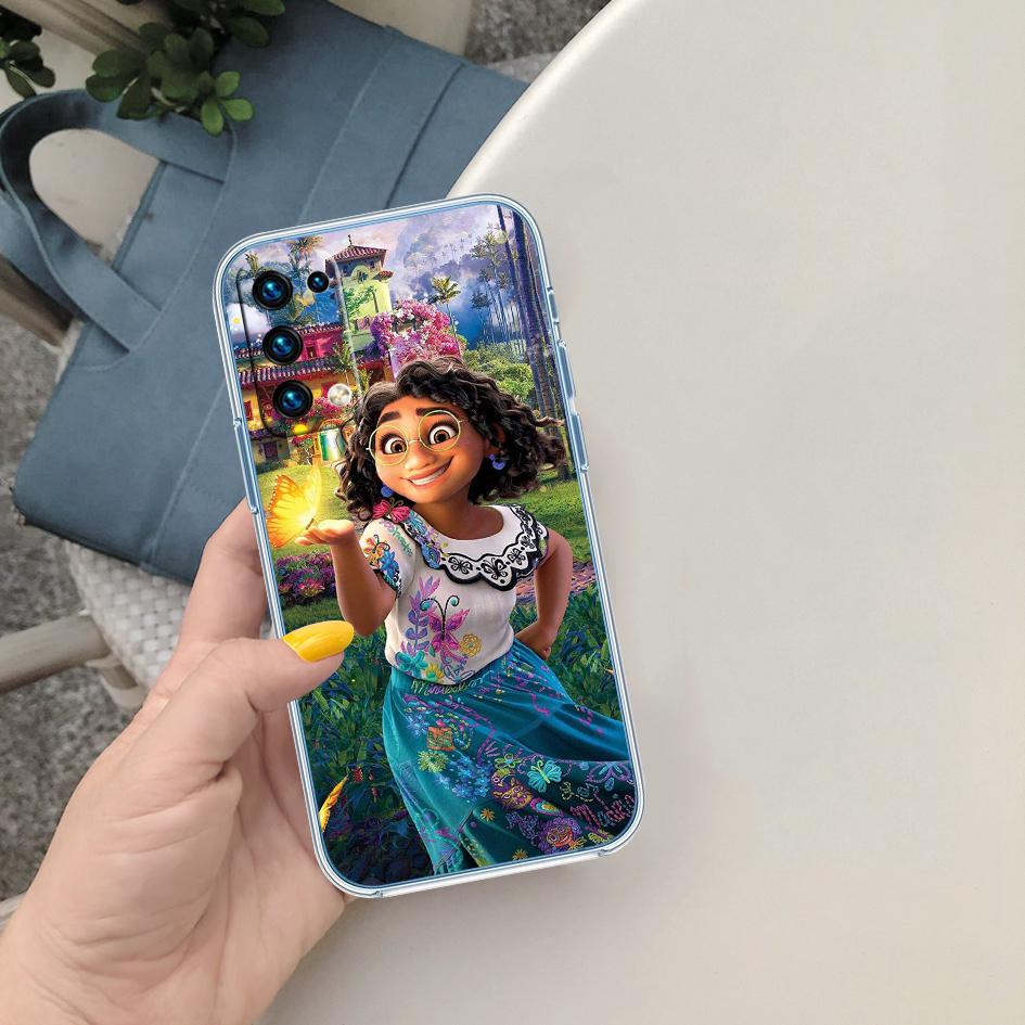 CJ49 Encanto Disney Soft Shell Transparent Phone Case for Samsung Galaxy A04 A04S A14 A23 A34 A54 M23 M33 M52 M53