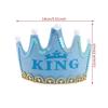 Fashion Prince Princess Kids Adult Favors Crown LED Light Birthday Hat Hair Band