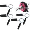 4Pcs Barbell Clamp Spring Collar Clip Gym Weight Dumbbell Spring Lock Standard Lifting Kit
