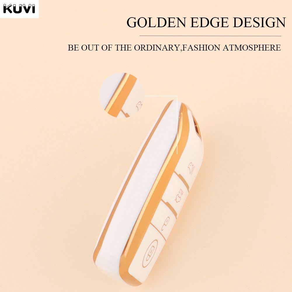 TPU Car Remote Key Case Cover Shell Fob For KIA Sportage Cerato Optima K2 K3 K4 K5 RIO Picanto Soul Sorento Sedona 3 4 Buttons