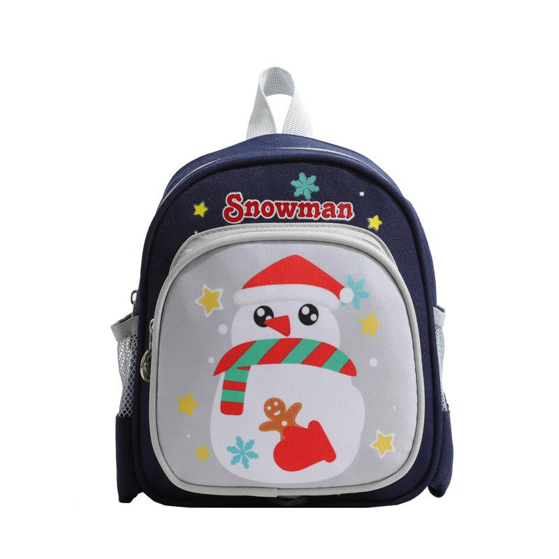 Kindergarten Anti-Lost Elementary School Bag Cute Cute Boys And Girls Backpack Printed Children'S Bag