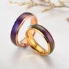 Anello Coreano che Cambia Colore con la Temperatura, Larghezza 6mm, Regalo Unisex