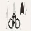 Multi-purpose Food Shears Household Kitchen Chicken Shears Multi-purpose Food Shears Chicken Bone Shears