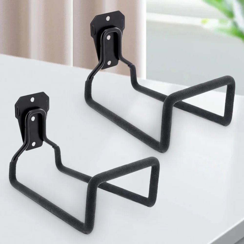 Rust-proof Water Hose Storage Rack Heavy Duty Metal Garage Wall Hooks  for Air Hydraulic Hose