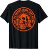 May The Bridges I Burn Light My Way Skull Gothic On Back T-Shirt