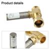 3/4 Male Female Brass Water Hammer Arrestor Stops Pipe Noise from Dishwashers and Washing Machines Efficiently