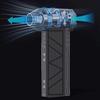 Compressed Air Duster 130000RPM High Speed Compact Design Rechargeable Cordless Air Blower with 3-Gear Turbo Fan