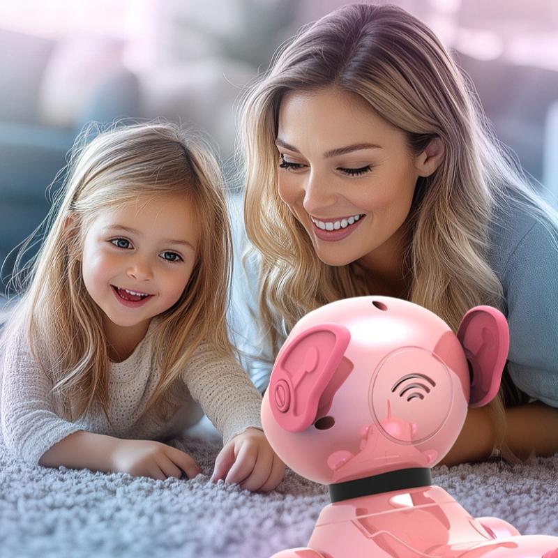 Triple Battery Interactive Robot Dog Kids Toy Programmable Touch Follow Dance Sing Remote Control Gift