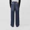 Lee Unisex Relaxed Fit Deep Blue Wide-Leg Jeans