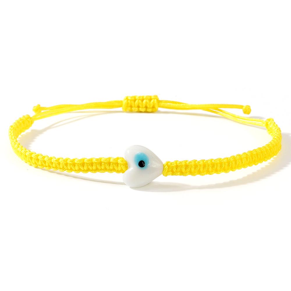 Niche Design Multicolor Demon Eye Woven Bracelet - Trendy, Unique, Personalized Fashion Statement