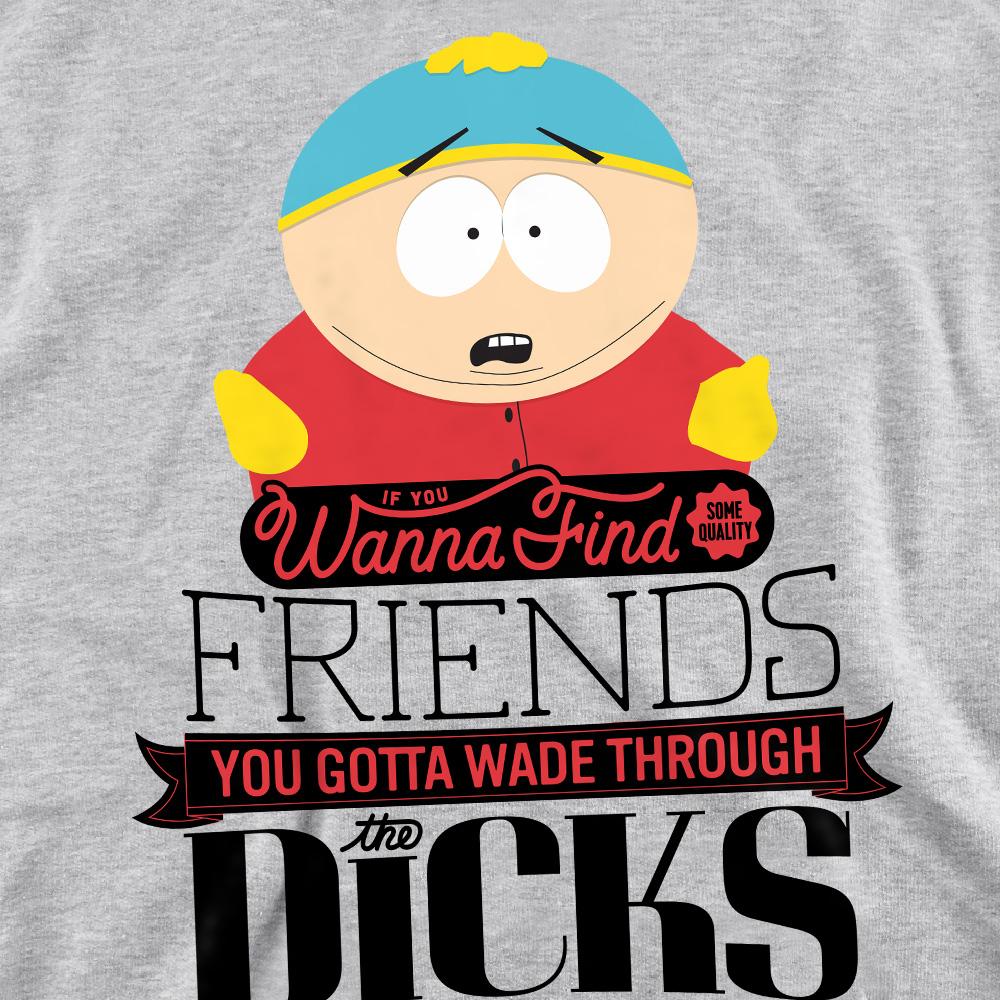 South Park Unisex Adult Wade Through Dicks Sweatshirt