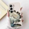 For Tecno Camon 40 Pro 5G Case Fashion Flower Cute Rabbit Soft Silicone Cover For Tecno Camon 40Pro 5G 6.78" Bumper Phone Cases