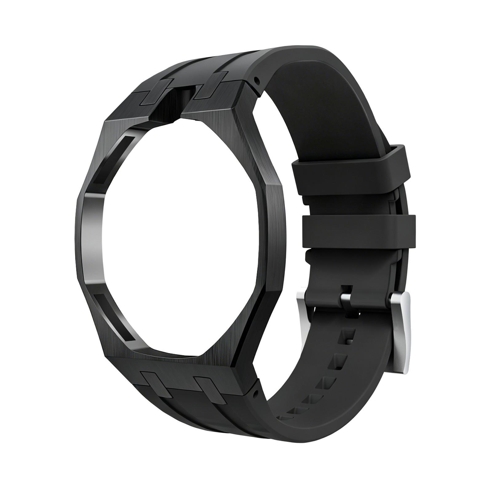 Luxury Stainless Steel Bezel Case &